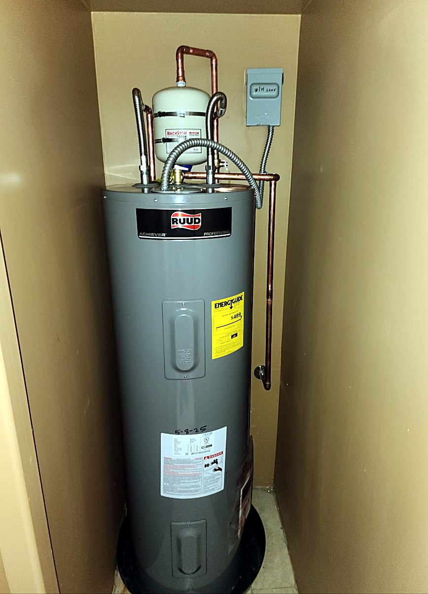 Water heater replacement by Alpha-Plumbing Services in Goodyear AZ